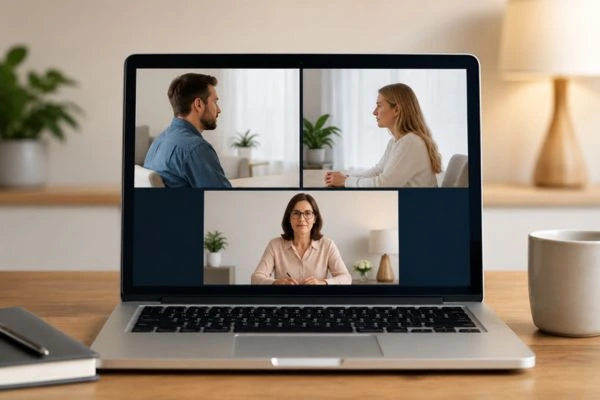 Image of online shuttle mediation Ilfracombe